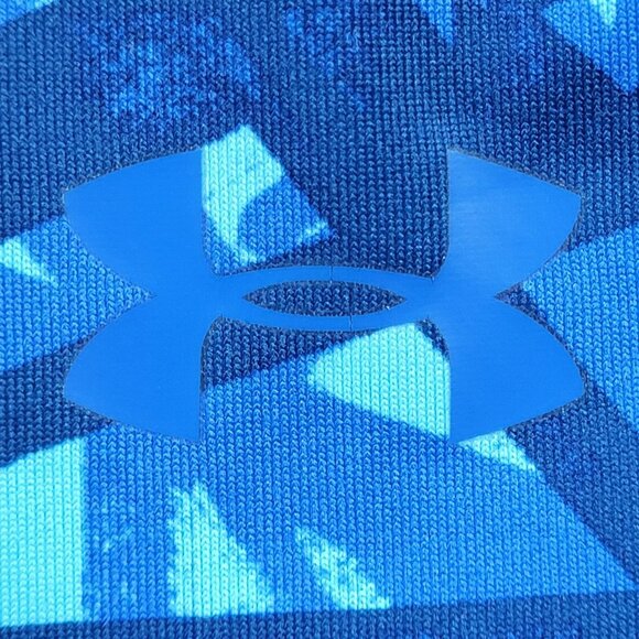 Under Armour woman’s blue printed workout leggings size S - Picture 6 of 10